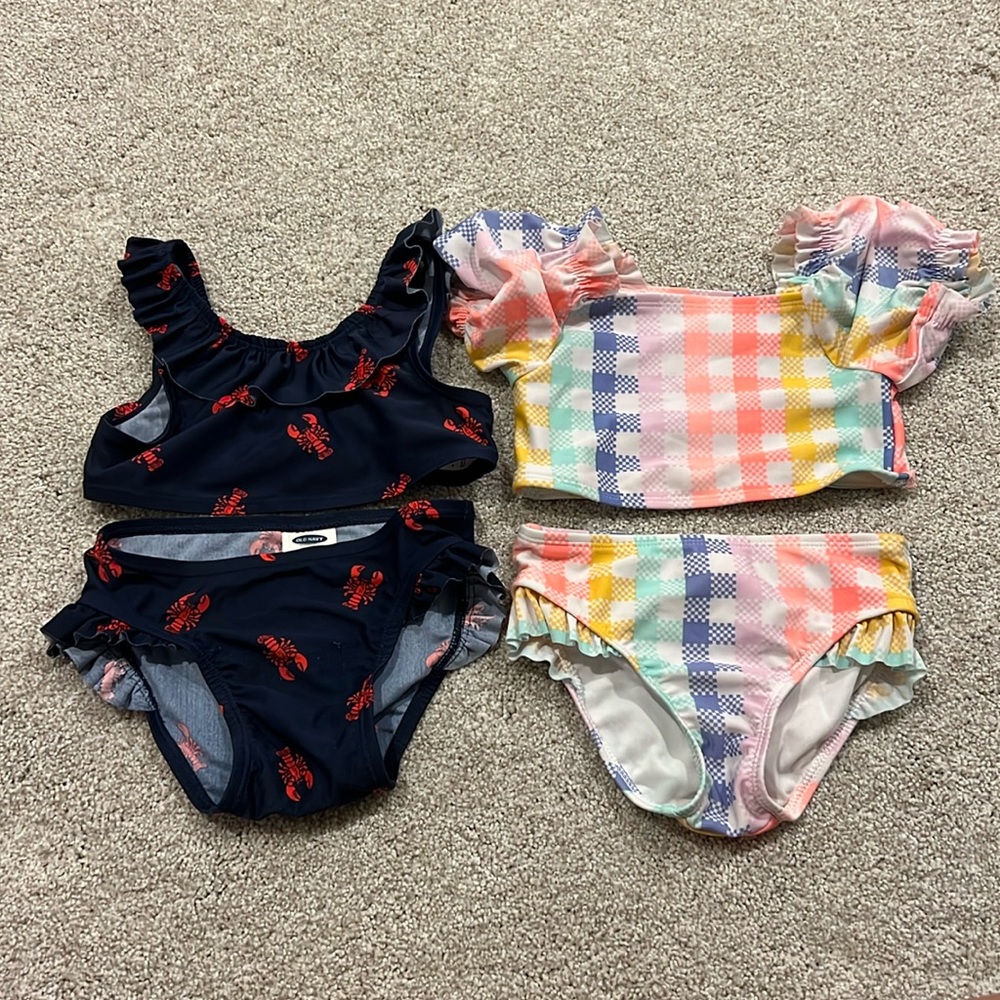 Two 2T bikinis in excellent condition!